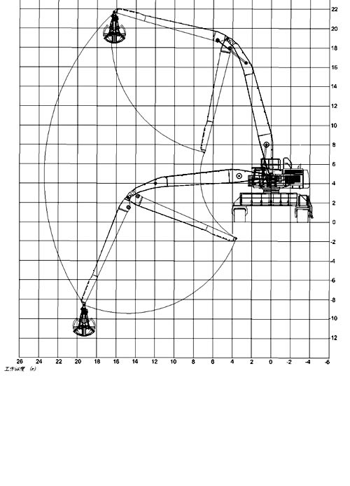 龍門(mén)履帶抓料機(jī)